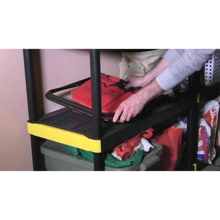 Ultimate Innovations Folding Garden Chair with Storage Red 1177